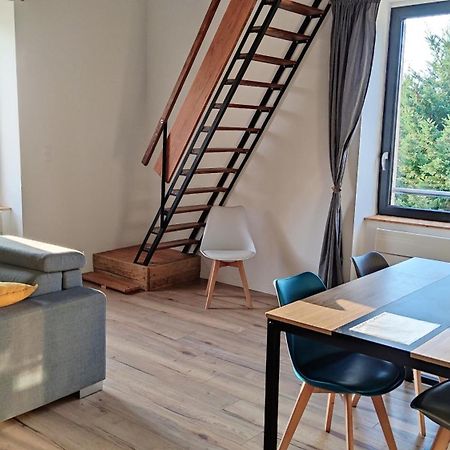 Appartement Duplex Dans Une Ancienne Usine Beaupréau-en-Mauges Exteriör bild
